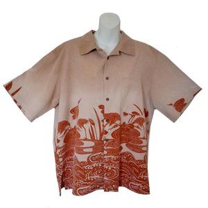 TOMMY BAHAMA Silk Hawaiian Shirt